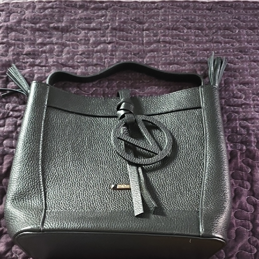 Valentino Black Shoulder Bag with Classic Design